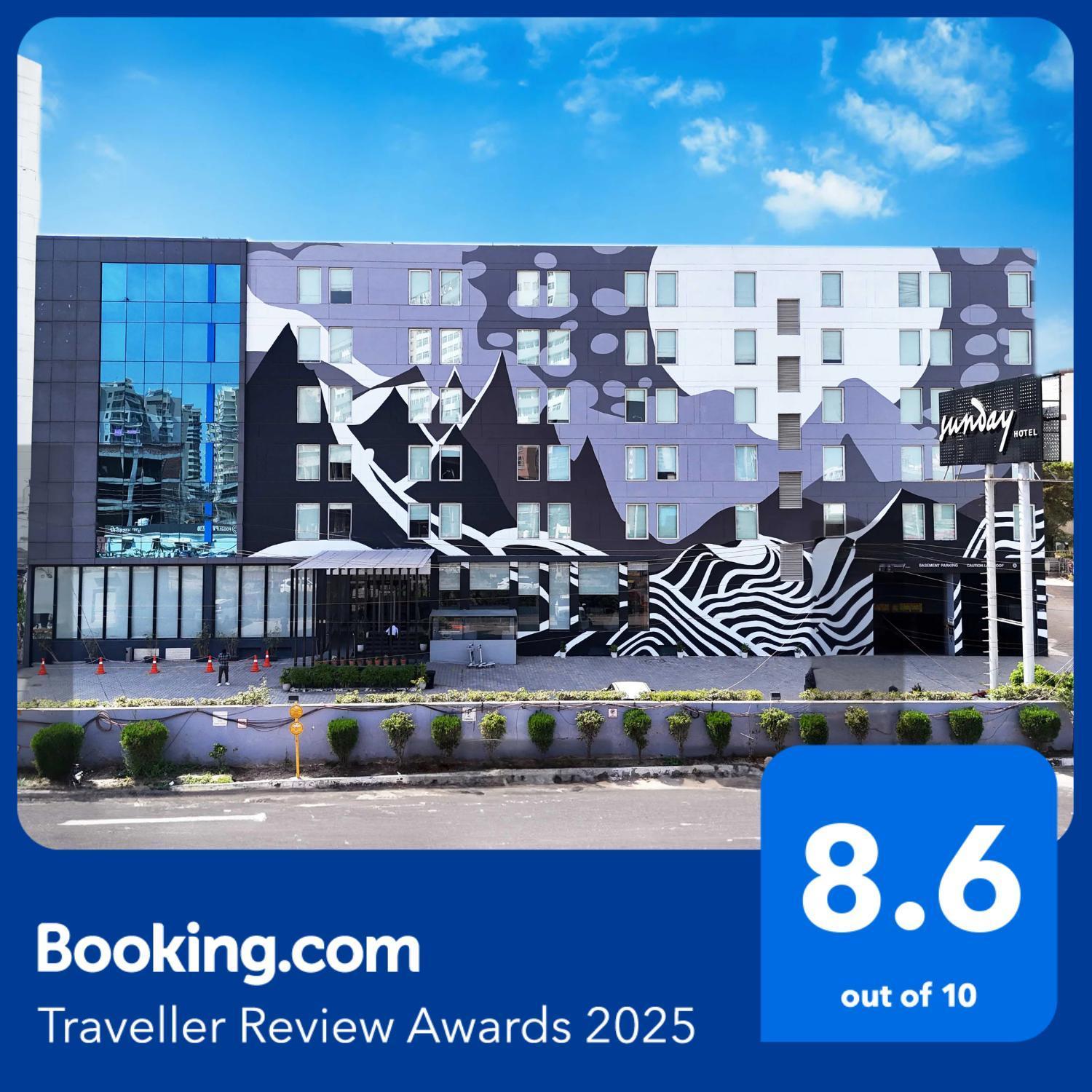 Sunday Hotel Chandigarh Zirakpur Luaran gambar